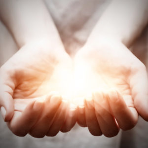 The Light in Young Woman