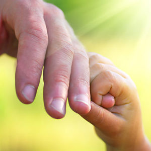 Hand Father Child